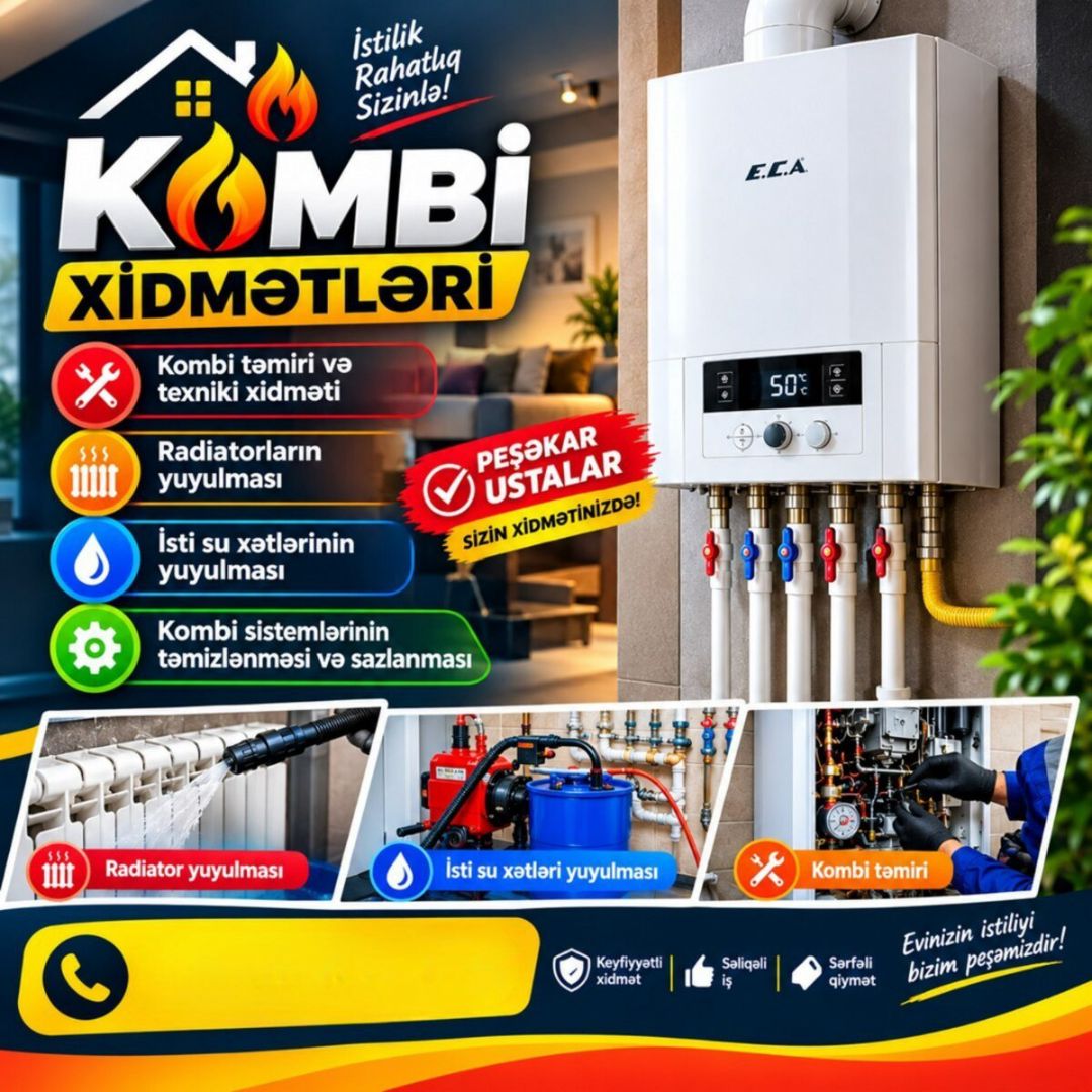 Kombi təmiri — Aparatların təmiri və quraşdırılması, Xırdalan