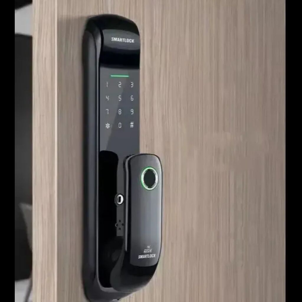 Smart Lock QL-S921 Ağıllı Qapı Kilidi – Bluetooth, Barmaq İzi və — Pəncərələr, qapılar, balkonlar, Bakı (2)