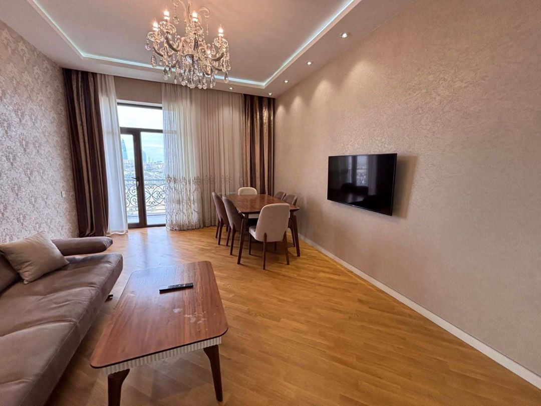 İcarəyə verilir 2 otaqlı yeni tikili 95 m² — Mənzil, Bakı (10)