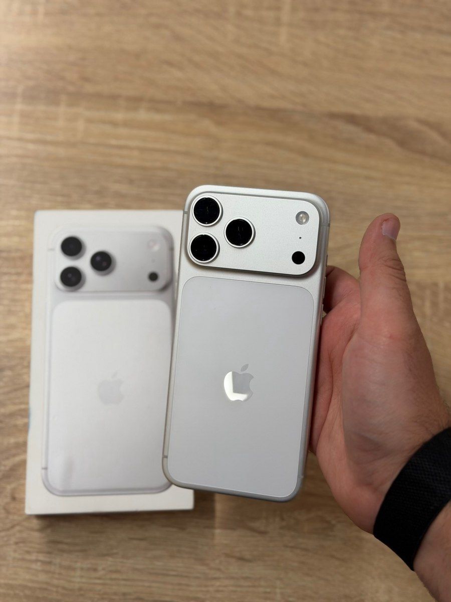 Apple iPhone 17 Pro Max Silver 512GB/12GB — Smartfonlar, Bakı