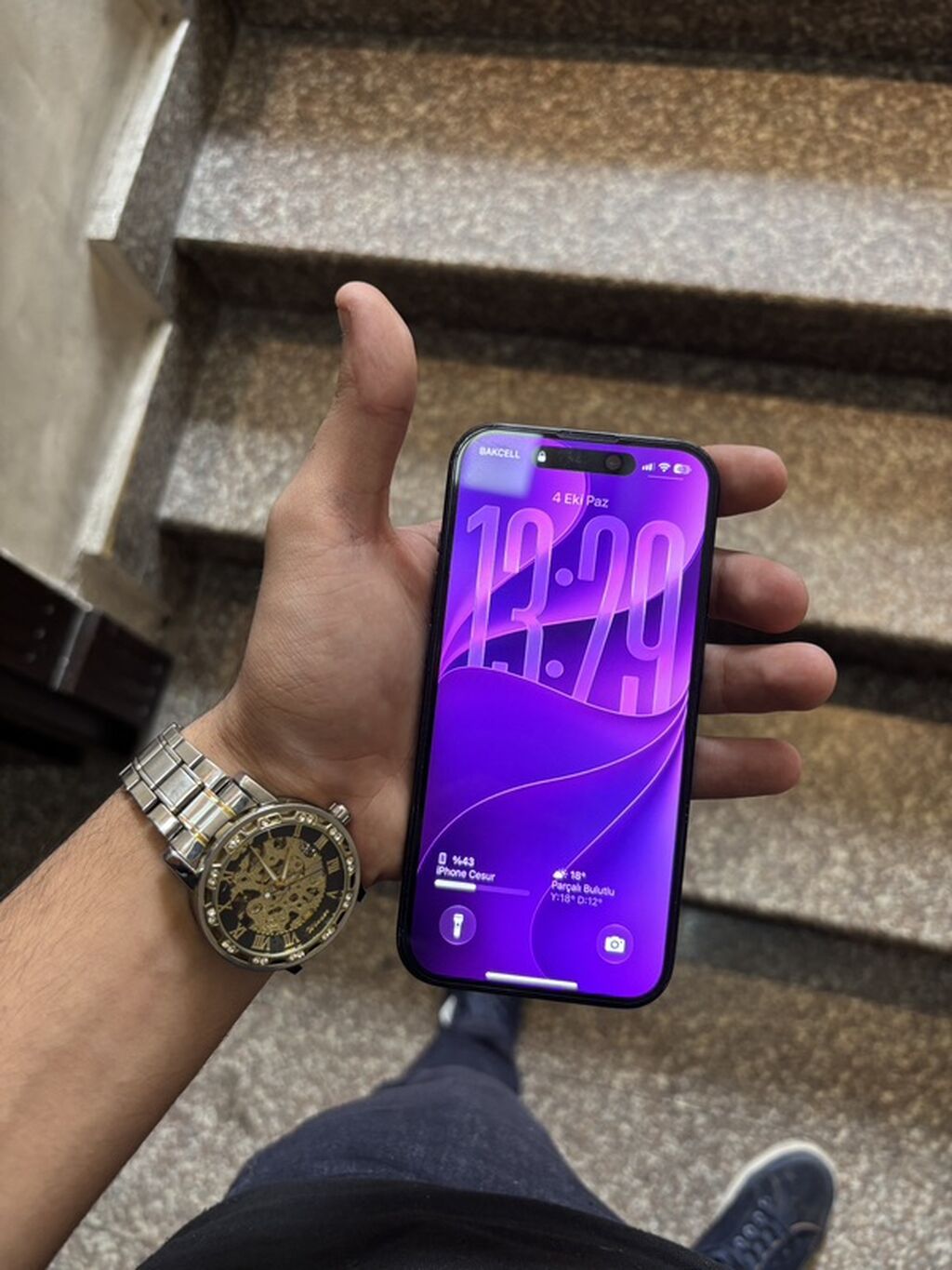 IPhone 14, 128 GB, Qara, Face ID — Apple iPhone, Bakı (5)