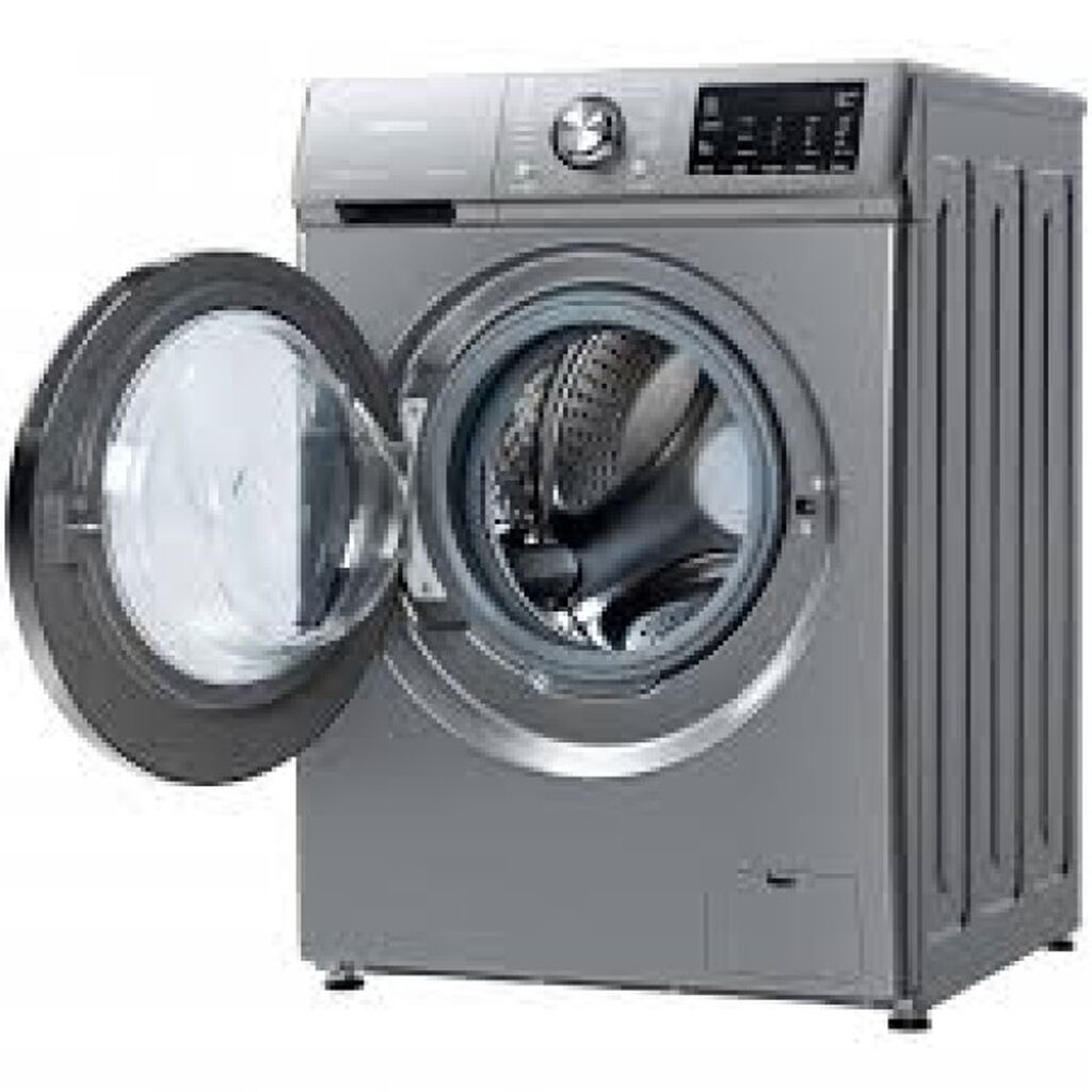 Biryusa WM-SL1214/15M MET – 12 kq tutumlu, ön yükləməli, yüksək — Çamaşır maşınları, Bakı