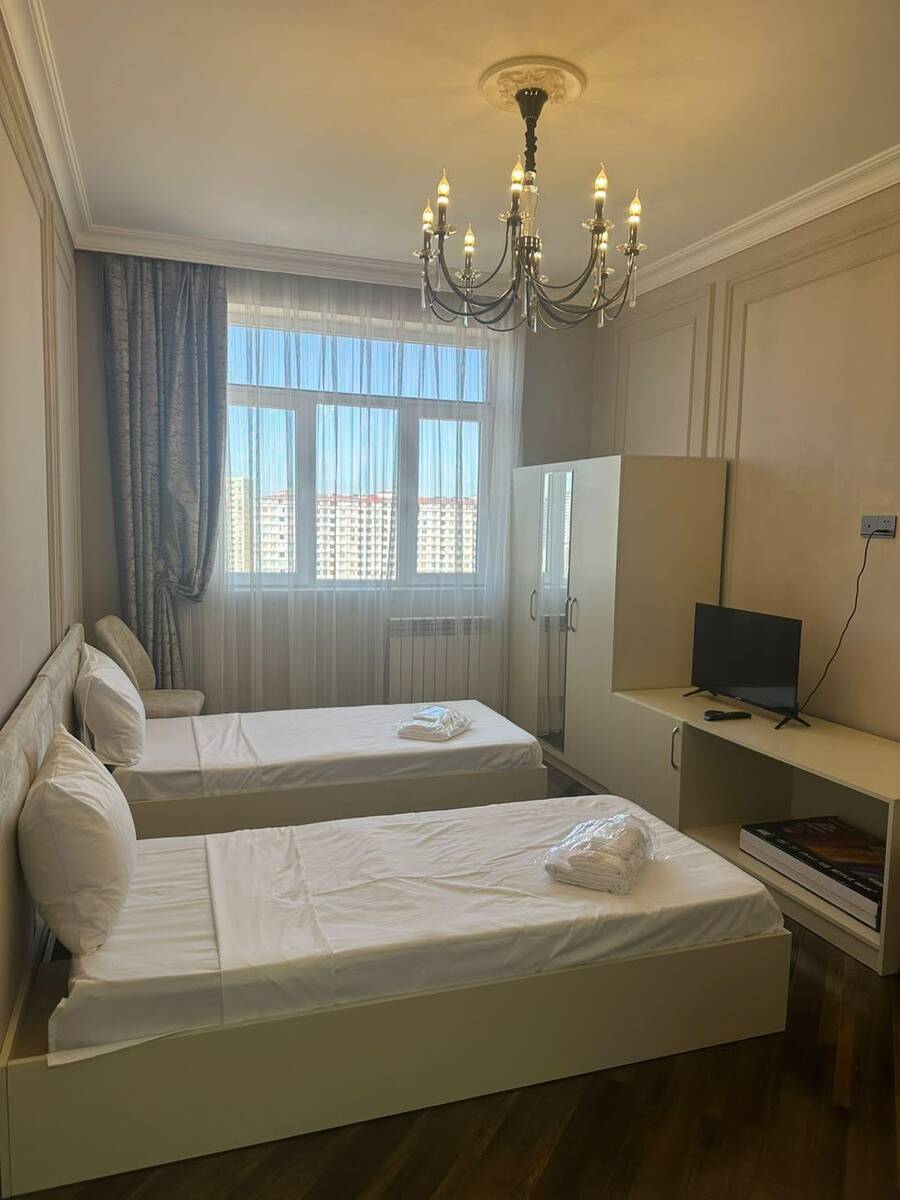 İcarəyə verilir 2 otaqlı yeni tikili 47 m² — Mənzil, Bakı (3)