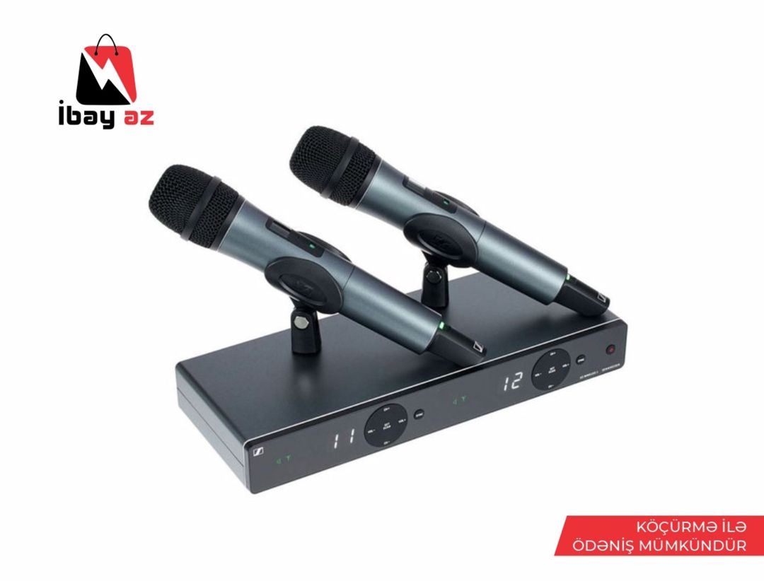 Simsiz dinamik mikrofon sistemi "Sennheıser XSW 1-835 Dual-b" — Səs texnikası, Bakı