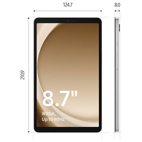 Samsung Galaxy Tab A9 LTE (4/64 GB) Silver — Planshetlər, Bakı (2)