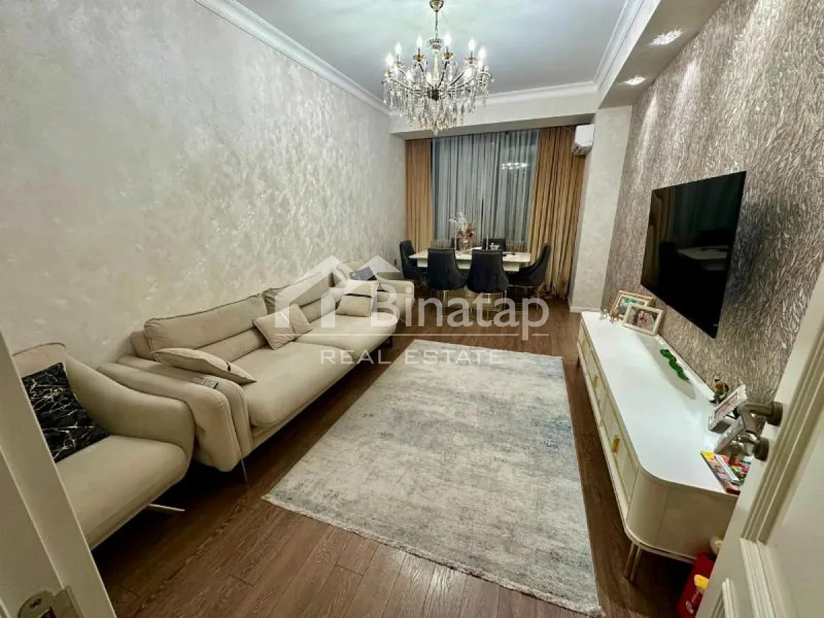Satılır 3 otaqlı yeni tikili 114 m², Gənclik metrosu, Nəsimi rayonu — Mənzil, Bakı (2)