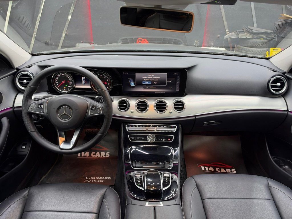 Mercedes E 220 d, 2.0 L, 2017 il, 98 153 km — Avtomobillər, Bakı (7)