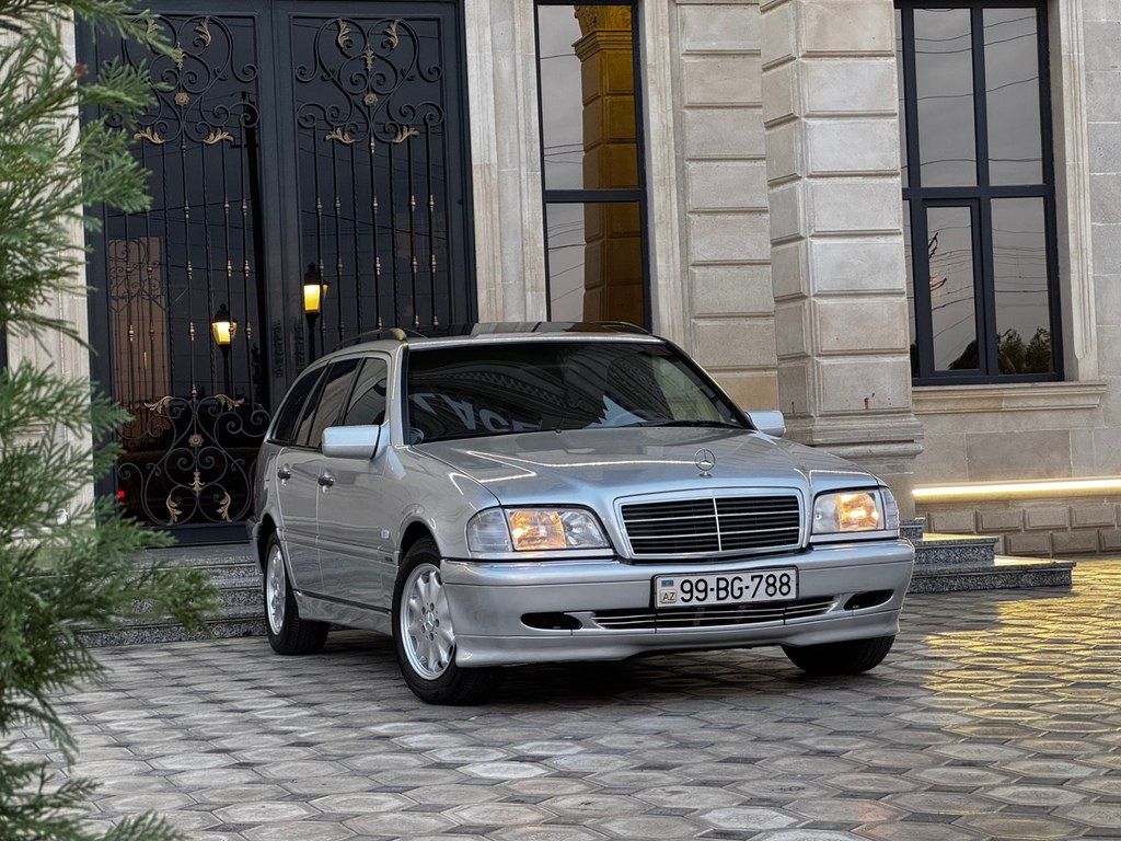 Mercedes C 220, 2.2 L, 1999 il, 378 000 km 99-BG-788 — Avtomobillər, Saatlı (3)