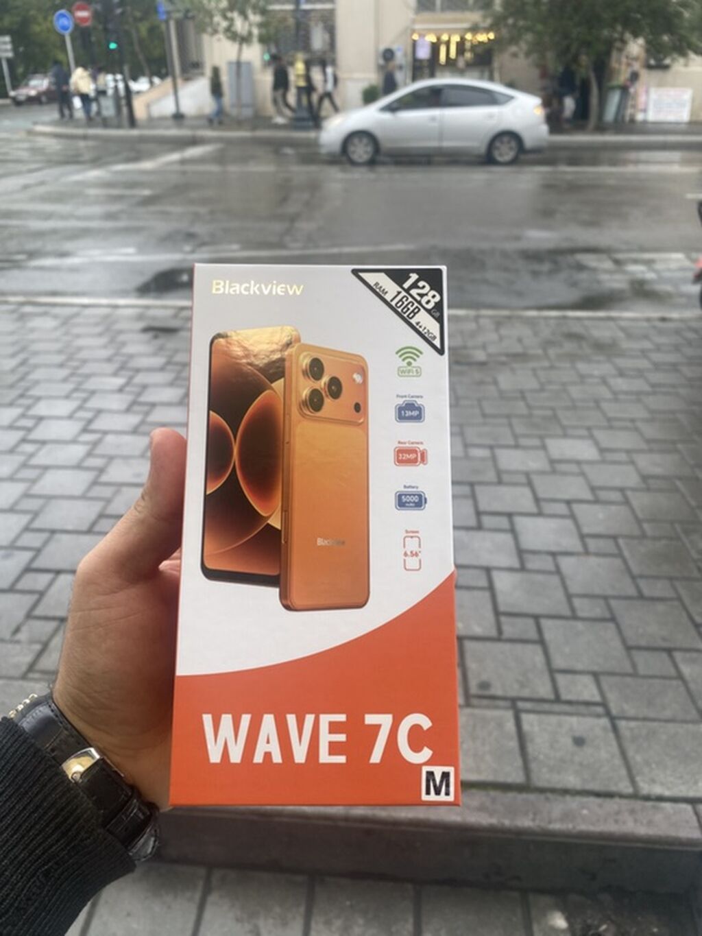 Blackview Wave 7C smartfon - Ekran: 6.56" HD+ (720×1612) - Yaddaş — Digər smartfonlar, Bakı (3)