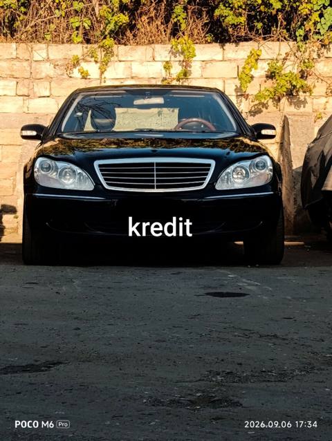 Mercedes-Benz S 320: 3.2 l 2002 il Sedan — Bakı