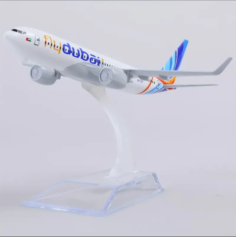 Dəmir təyyarə modeli "Fly Dubay Boeing 737" — Kolleksiyalar, Bakı (5)