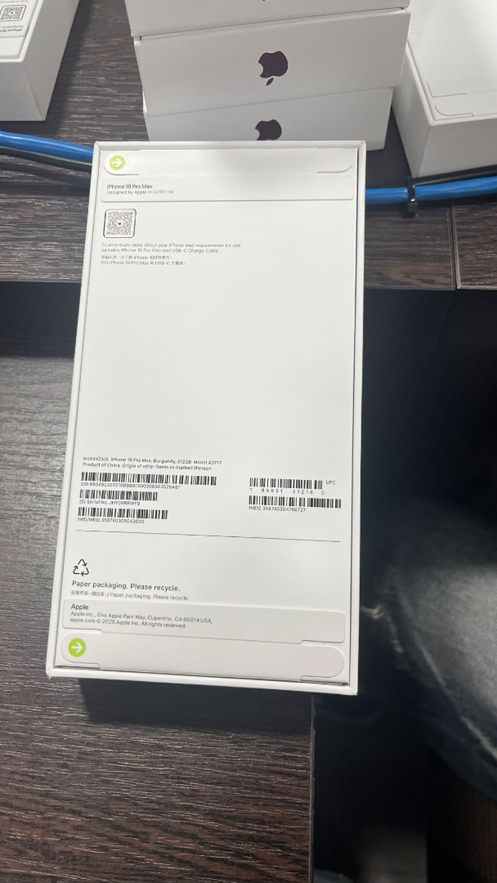 IPhone 18 Pro Max, 512 GB, Bordo — Apple iPhone, Bakı (2)