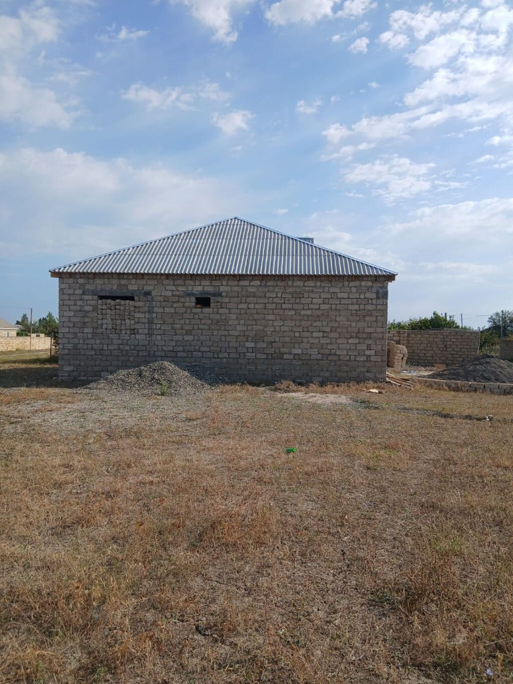 4 otaqlı, 99 kv. m, Kredit yoxdur, Təmirsiz — Ev, villa, Xaçmaz (8)