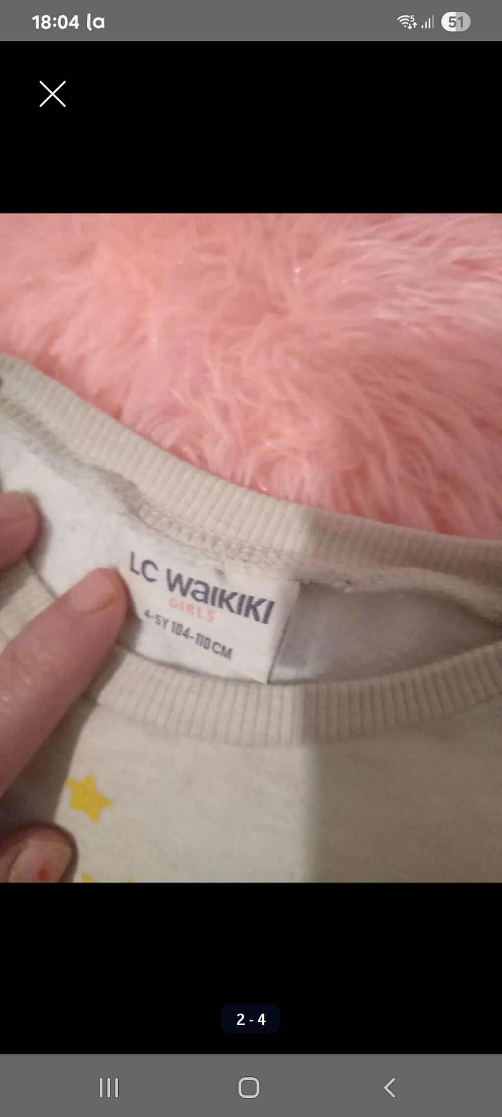 LC Waikiki qız uşaq svitşörtü hamsi teze kimdr 2-3defe geylib — Uşaq geyimi, Masazır (3)