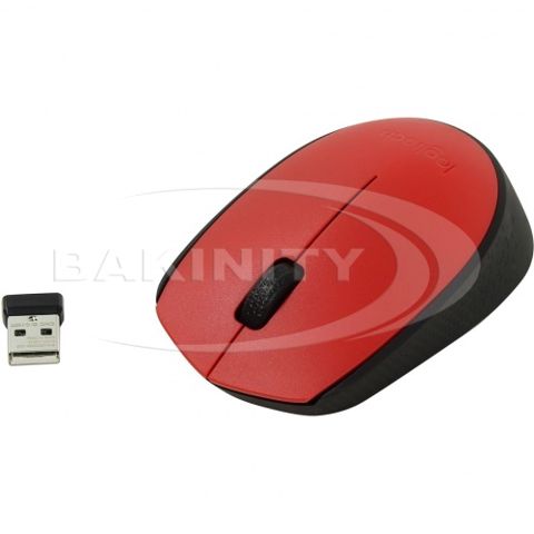 Siçan Logitech M171 Red Wireless — Bakı