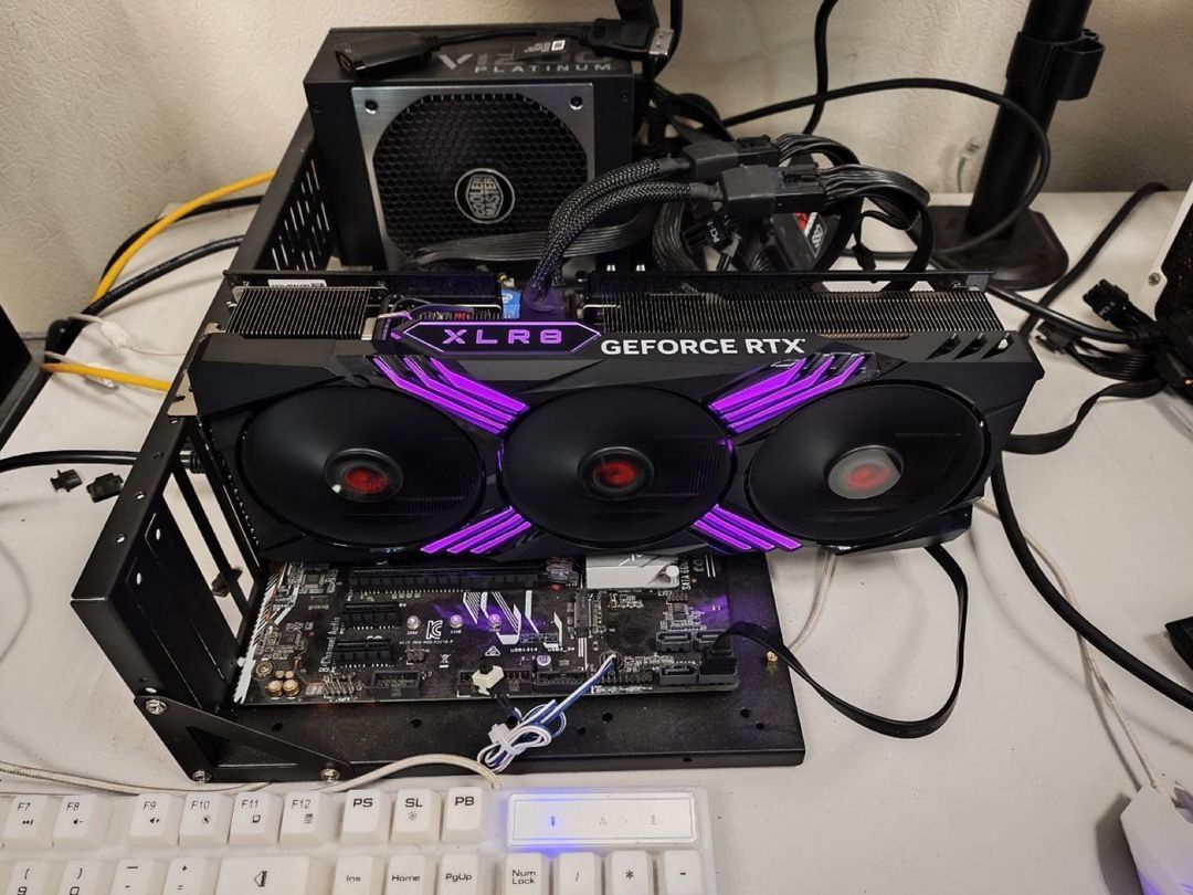 PNY RTX 4070Ti Super Verto XLR8 16GB — Kompüterlər və noutbuklar, Bakı (5)