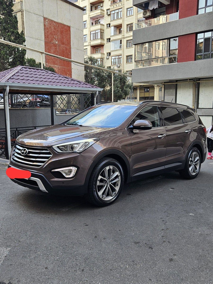 Hyundai Grand Santa Fe, 2015 il — Avtomobillər, Bakı (2)