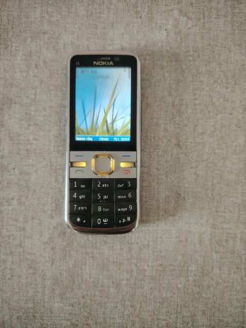 Nokia C5, 2 GB Memory Capacity, rəng - Qara, Düyməli — Bakı