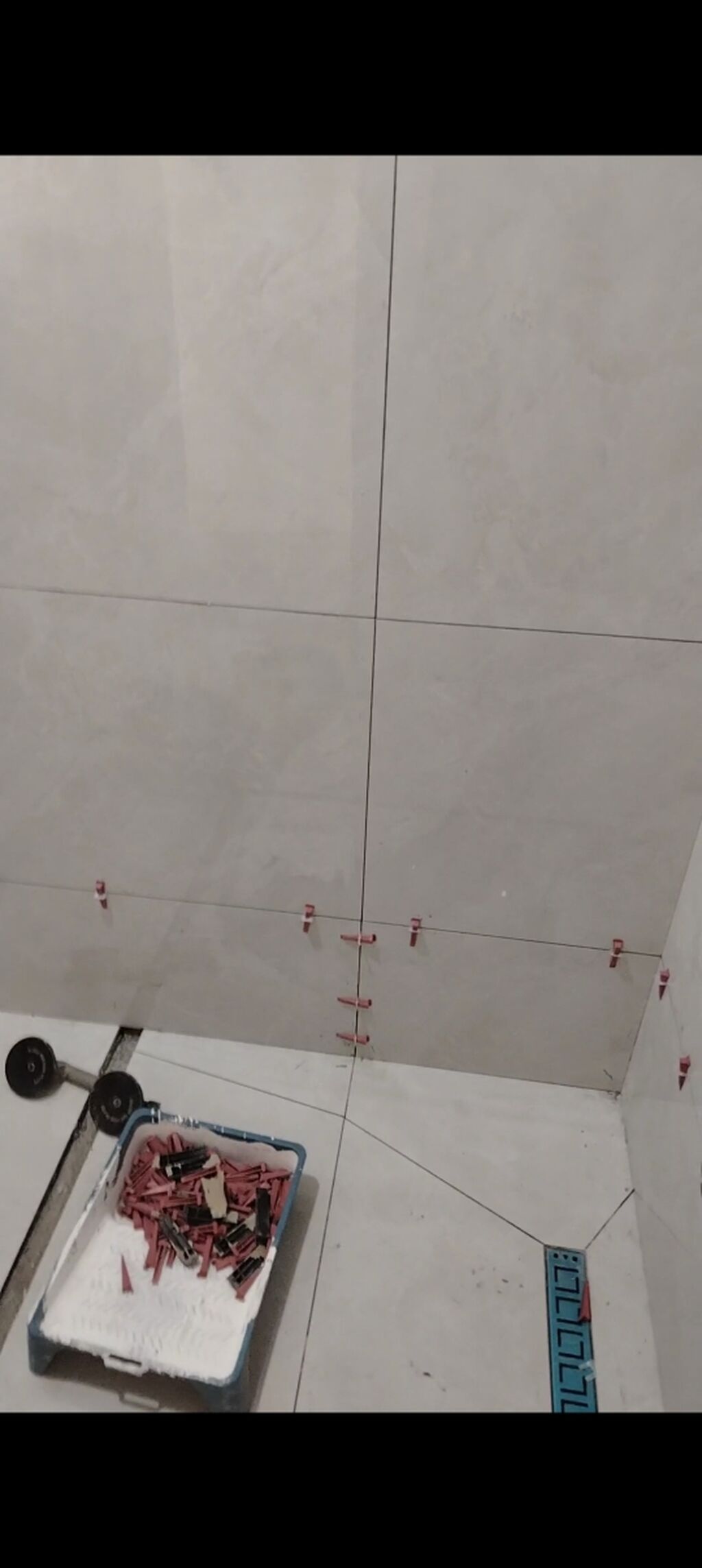 Hamam/tualet üçün kafel-metlax işləri xidməti - Döşəmə və divarların — Plitə işləri, Digah (6)