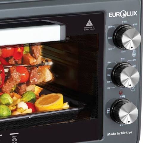 Eurolux EU-EO3242EG-52LRSG elektrik soba – 52 litrlik tutumu və güclü — İbay Az — Tabletop stoves