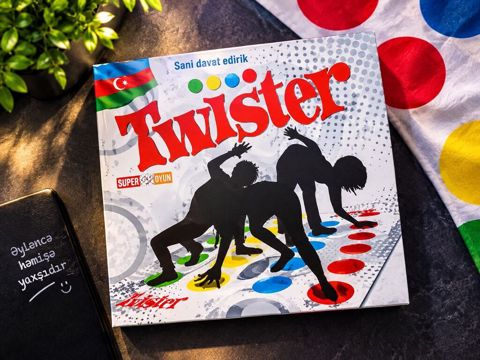 Twister stolüstü/fiziki hərəkət oyunu - Qutuda “Twister” oyun dəsti — 26 ₼ · Bakı · Stolüstü və kart oyunları Twister stolüstü/fiziki hərəkət oyunu - Qutuda “Twister” oyun dəsti — Bakı