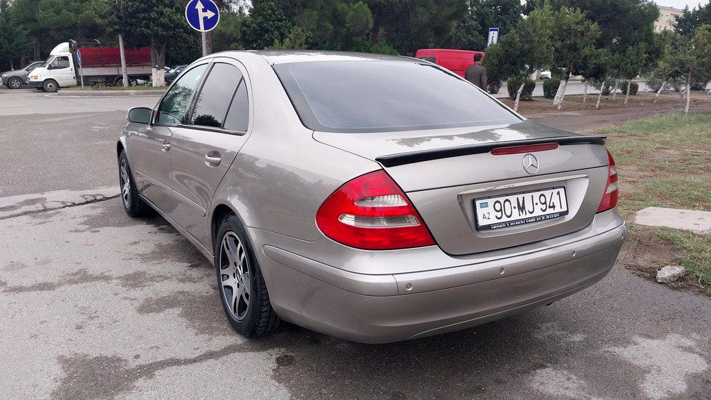 Mercedes E 200, 1.8 L, 2003 il, 309 442 km 77-SJ-028 — Avtomobillər, Sumqayıt (4)