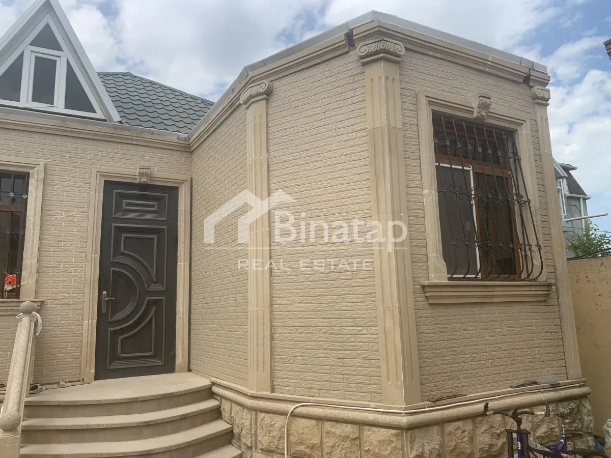 Satılır 4 otaqlı həyət evi / bağ evi 87.3 m², Binə qəsəbəsi, Xəzər rayonu — Ev, villa, Bakı (2)