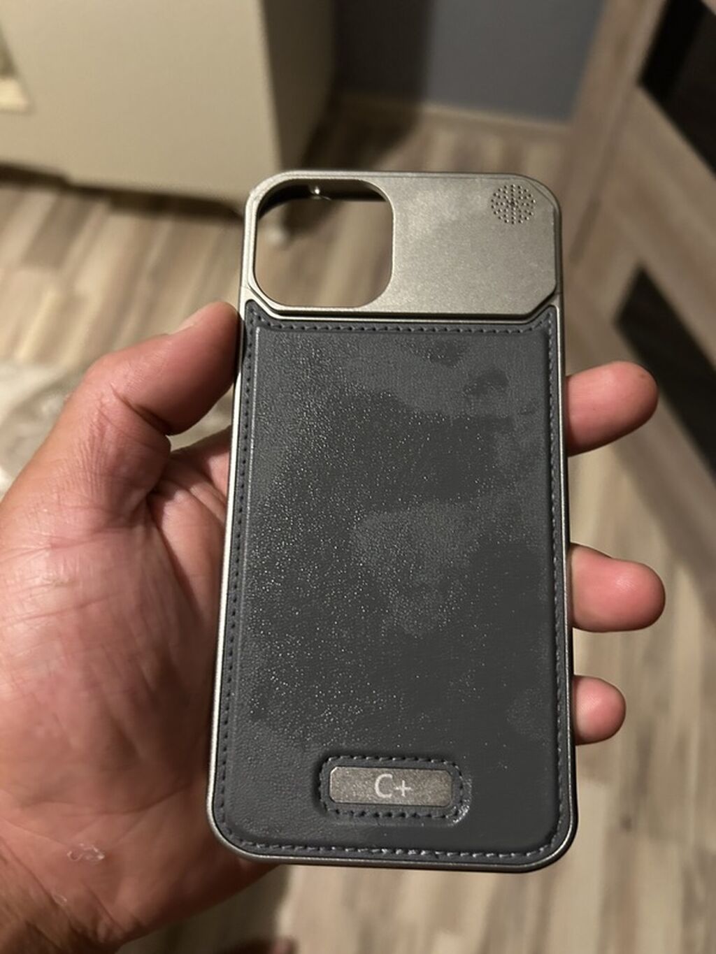 Məhsul: iPhone üçün premium qoruyucu qəfəs-tip korpus - Material — Digər, Bakı (6)