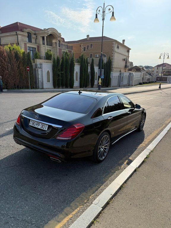 Mercedes S 550 e, 3.0 L, 8.7 kWh, 2017 il, 176 300 km 90-PP-301 — Avtomobillər, Bakı (6)