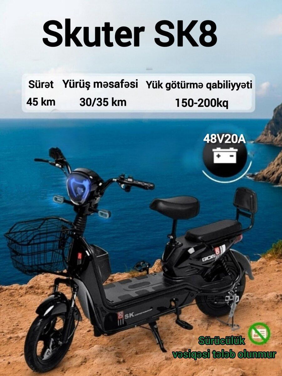Skuter, 2026 il — Motosiklet və mopedlər, Bakı (7)