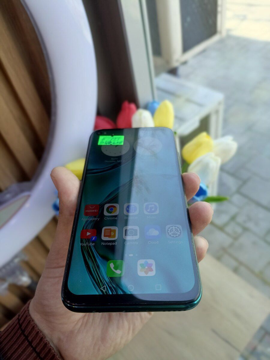 Huawei P40 Lite Emerald Green 128GB/6GB — Smartfonlar, Bakı (7)
