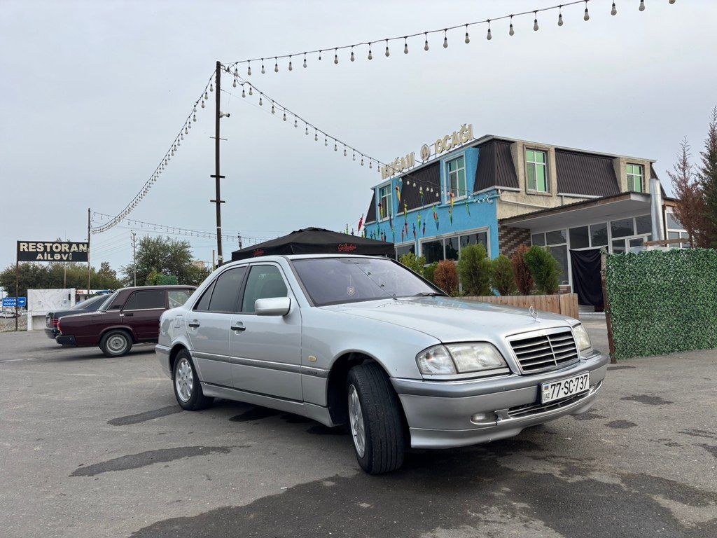 Mercedes C 240, 2.4 L, 1998 il, 369 170 km 77-SC-737 — Avtomobillər, Ağcabədi (2)