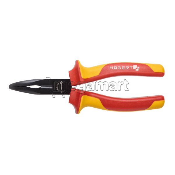Kəlbətin İzolyasiyalı uzun, yarımdairəvi əyri çənəli, 200 mm, 1000 V Högert HT1P923 — Mallar, Bakı (2)