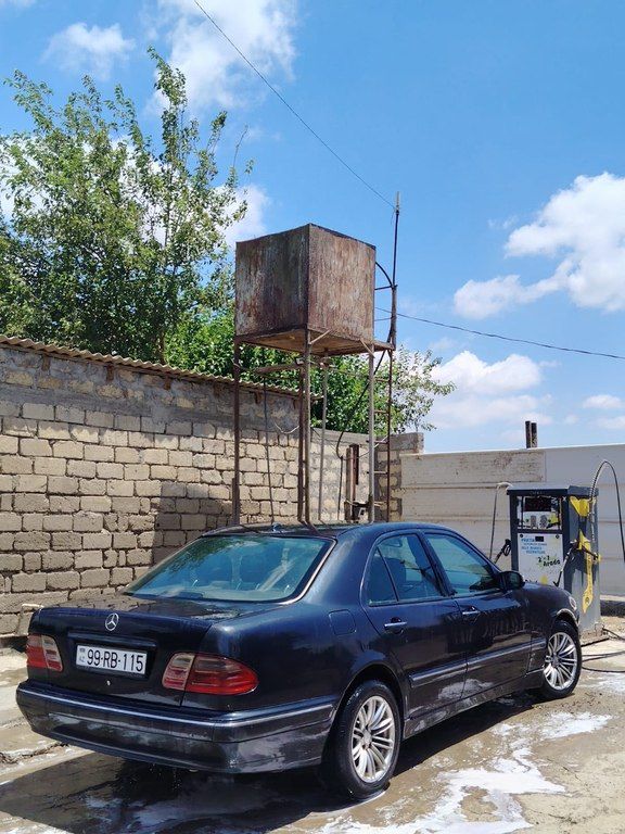 Mercedes E 220, 2.2 L, 2001 il, 370 000 km 99-RB-115 — Avtomobillər, Cəlilabad (2)