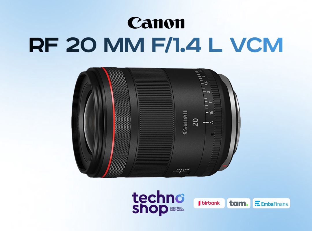 Canon RF 20 mm f/1.4 L VCM — Foto və video texnikası, Bakı