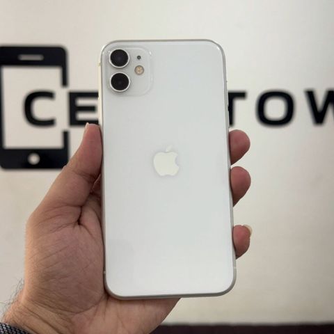 IPhone 11, 128 GB, Ağ, Zəmanət, Kredit, Simsiz şarj — Bakı