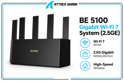 BE 5100 Gigabit Wi-Fi 7 System (2.5GE) — Bakı