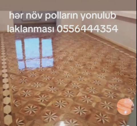 Parket yonulması — Diniyev Samir — Kelishiladi · Bakı · Döşəmə və tavan işləri Parket yonulması — Diniyev Samir — Bakı