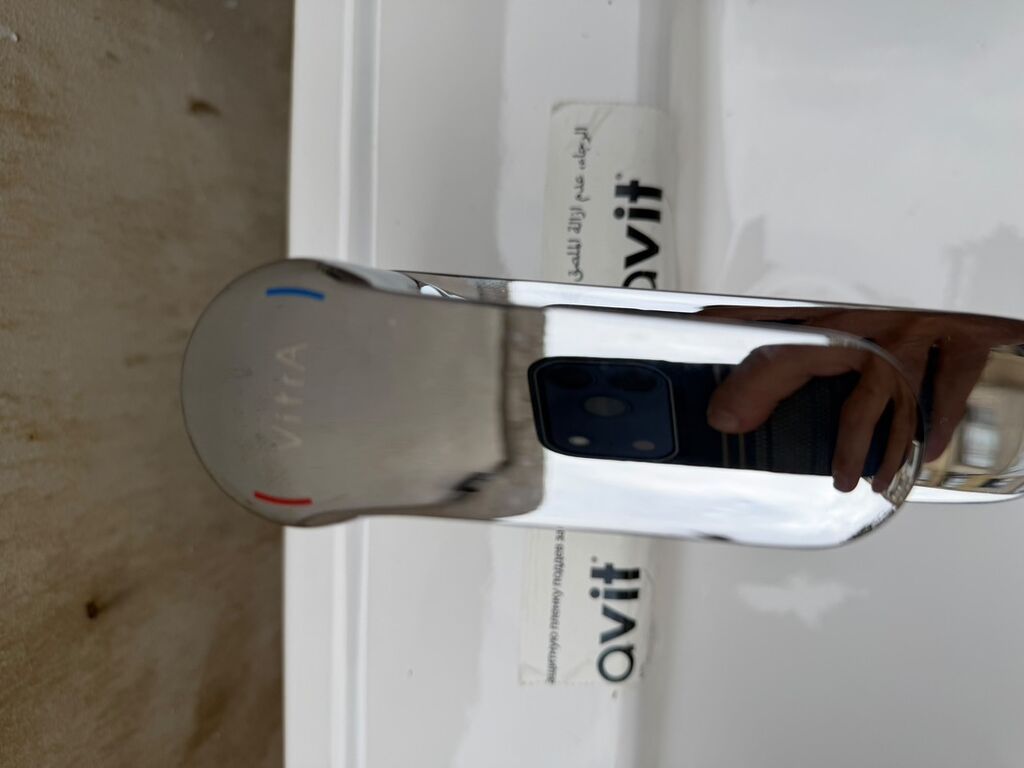 Creavit hamam dəsti – lavabo və alt dolab Üzərində Vitra kran və — Lavabolar, Bakı (5)