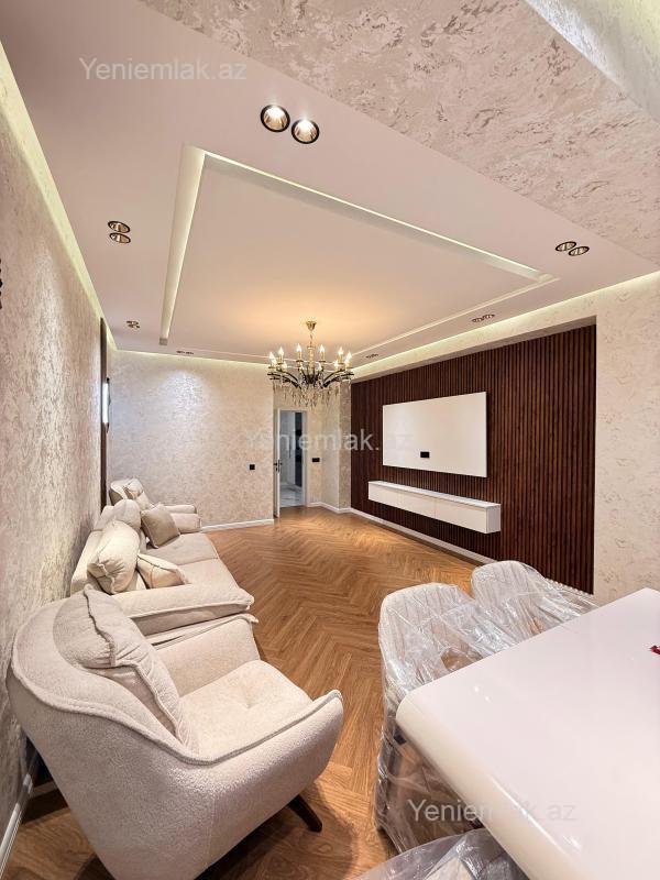 Satılır 3 otaqlı Bina evi menzil (Yeni tikili), 88 m², Xətai rayonu — Mənzil, Bakı (3)