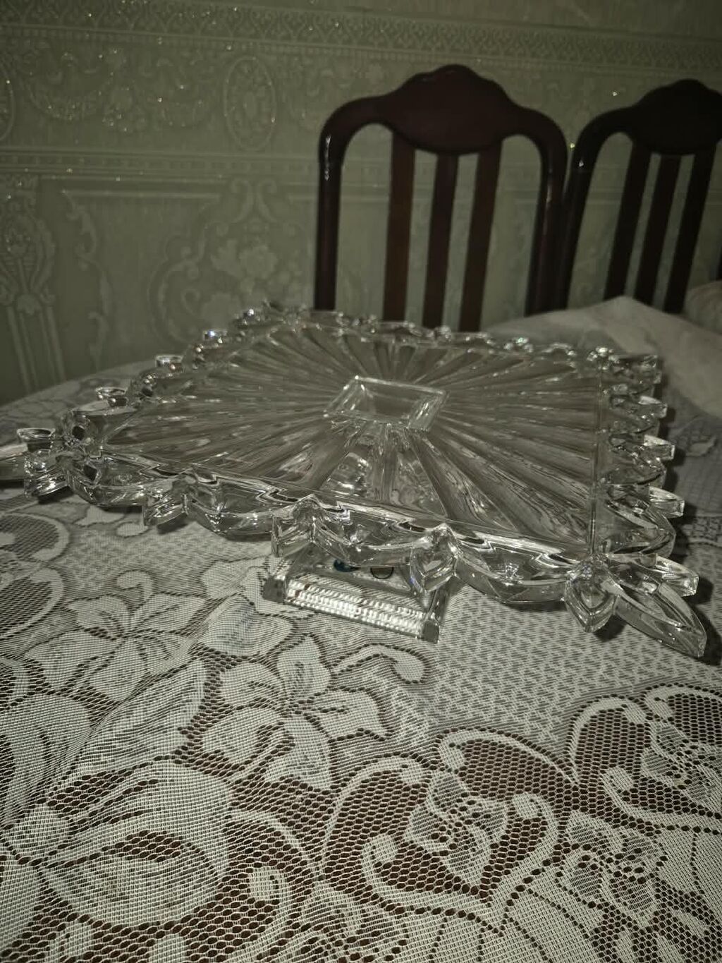 Tort və şiriniyyat qabı, Şüşə — Süfrə qabı, Masazır (3)