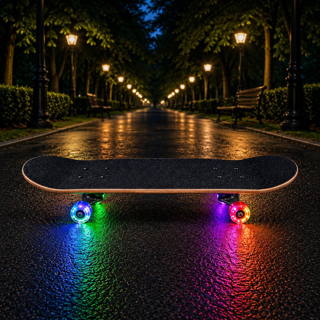 Rəngli LED Təkərli Street Skateboard — Mallar, Bakı