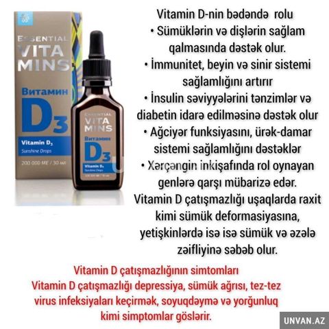 Vitamin D — Bakı