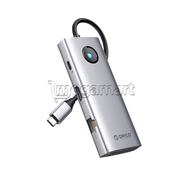 Dok-stansiya ORICO-PW11-8P-GY-EP 8-in-1 — Kabelləri, adapterlər və keçidçilər, Bakı