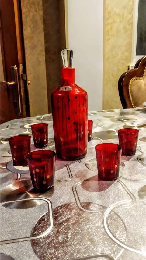Rəng - Qırmızı, Şüşə, Çexiya — Digah