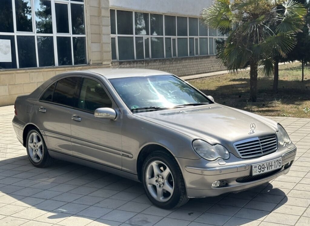 Mercedes-Benz C-Class: 1.8 l 2003 il Sedan 99-VH-176 — Avtomobillər, Salyan (4)