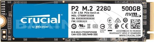 SSD Crucial P2 500GB PCIe M.2 CT500P2SSD8 — Sabit diskləri, Bakı