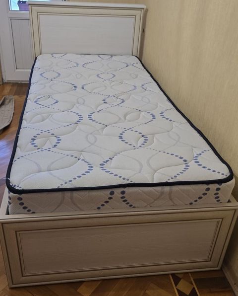 Yeni, Təknəfərlik çarpayı, Bazasız, Matras ilə, Siyirməsiz, Azərbaycan — Bakı
