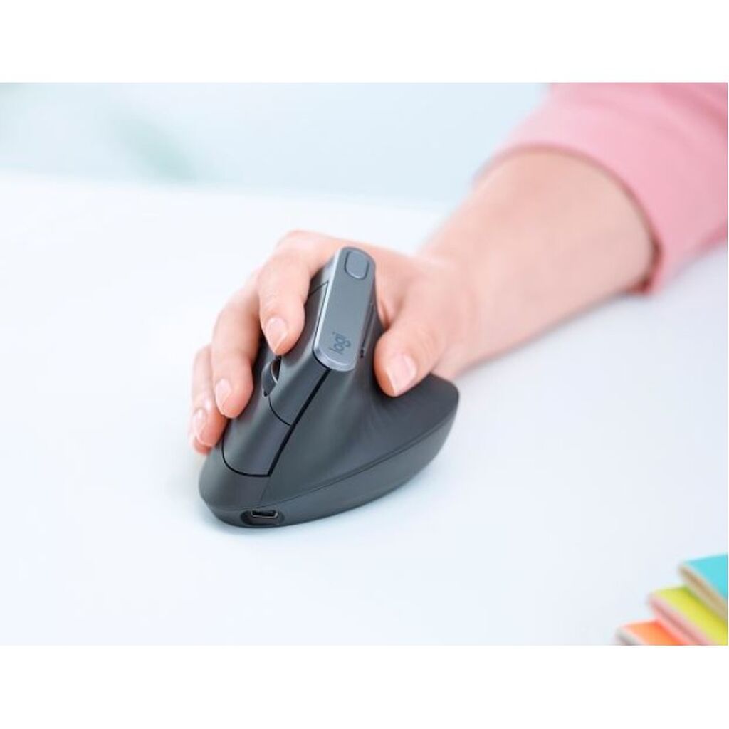 Logitech MX Vertical Advanced Ergonomic Mouse Graphite (910-005448) — Klaviaturalar və siçanlar, Bakı (2)