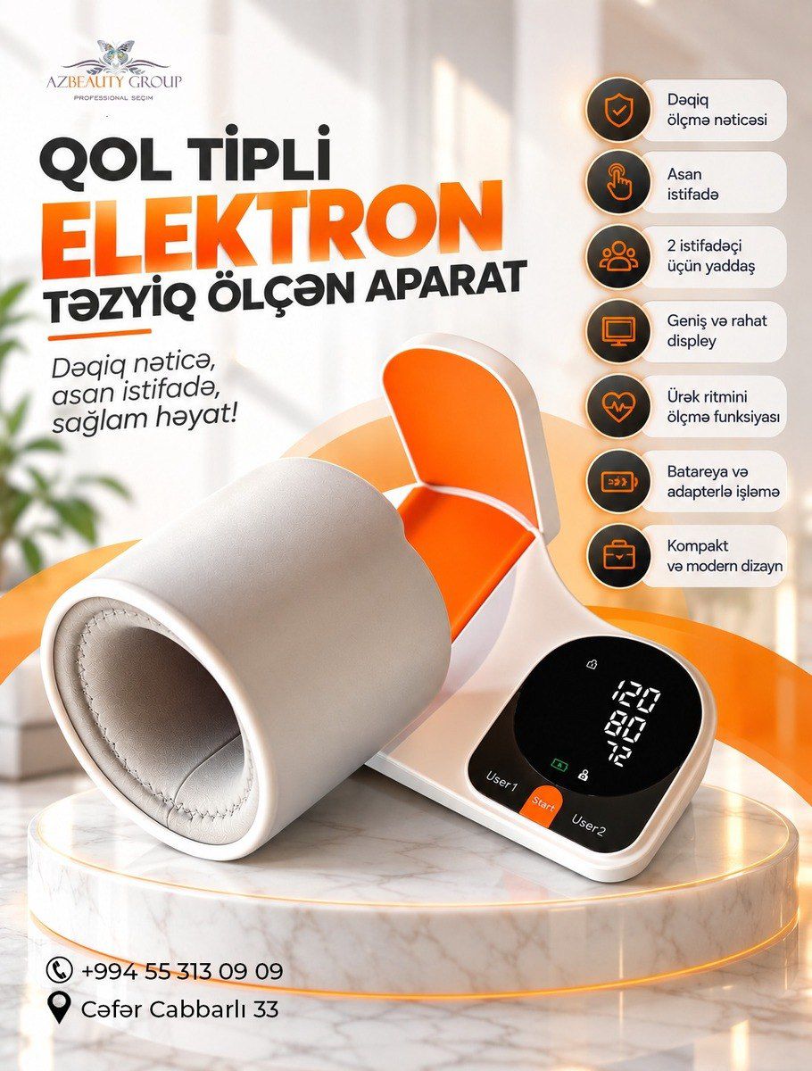 Təzyiq ölçən aparat — Gözəllik və səhiyyə, Bakı (2)